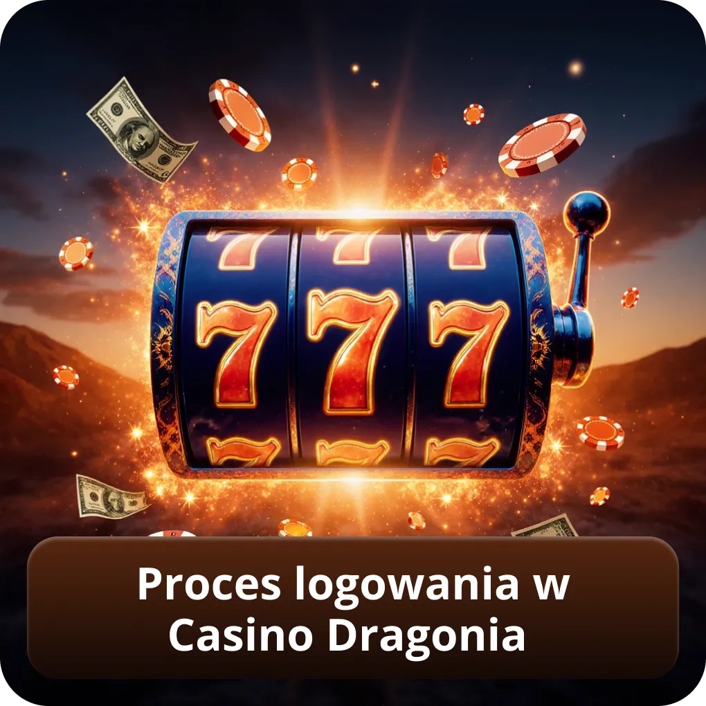 Proces logowania w Casino Dragonia